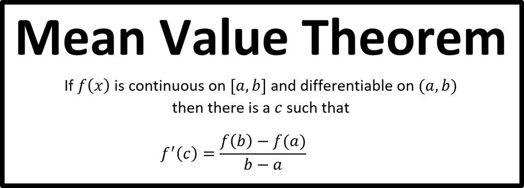 mean-value-theorem