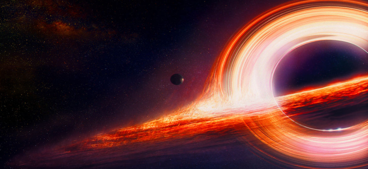 Black Hole Event Horizon Illustration